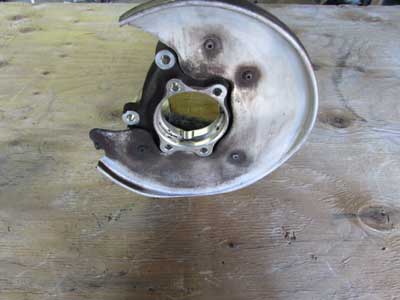 Audi OEM A4 B8 Spindle Knuckle Wheel Hub Bearing Housing, Rear Left Driver 8K0505435AA 08 09 10 11 12 13 14 A5 S5 A6 Allroad S42
